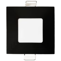 LED PANEL  6W квадрат чорний  480Lm 4000K 120*120*13mm 2835SMD Alu+Plastic Eltis Electric