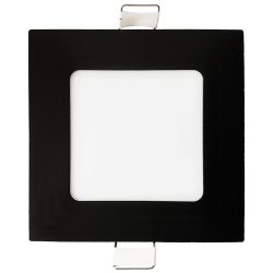 LED PANEL  9W квадрат чорний  720Lm 4000K 145*145*13mm 2835SMD Alu+Plastic Eltis Electric