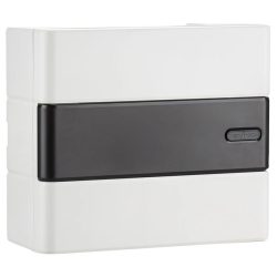 Щиток 8авт. зовн. чорна дверка OVIVO IP40