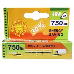 Галогенна лампа J-78mm SLH48E R7S 750Lm 48W 2700K Smile light