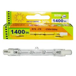 Галогенна лампа J-78mm SLH80E R7S 1400lm 80W 2700K Smile light
