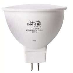 LEDлампа LC-51303-N 3W MR16 4000K G5,3 240Lm 230V Led City
