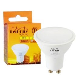 LEDлампа LC-51507-N 7W MR16 4000K GU10 560Lm 230V Led City