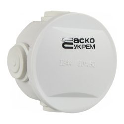 Коробка розподільча TY-RA   50х50 біла АСКО IP44
