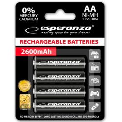 Акумулятор Esperanza EZA106 AA 2600mAh 1.2В Ni-MH