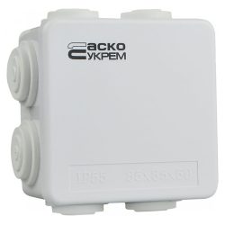 Коробка розподільча TY-RA   85х85х50 біла АСКО IP55