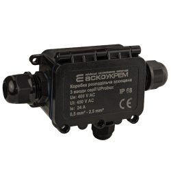 Коробка розподільча UProboх 3 вводи АСКО IP68