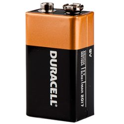 Батарейка лужна (аlkaline) 6LR61 Duracell Basic 9В