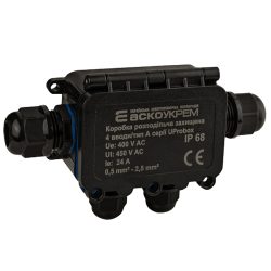 Коробка розподільча UProboх 4 вводи/тип А АСКО IP68