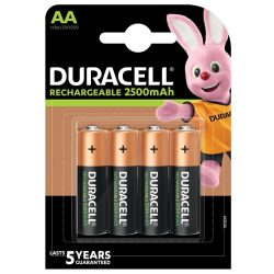 Акумулятор Duracell АА 2500mAh Ni-MH