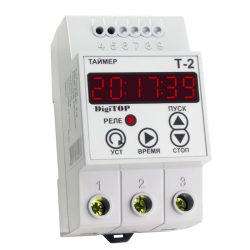 ПТ-2/Т-2 програмний таймер на DIN-рейку DigiTop