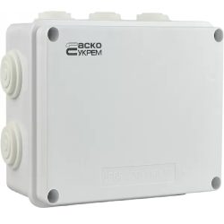 Коробка розподільча TY-RA 150х110х70 біла АСКО IP65