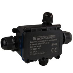 Коробка розподільча UProboх 4 вводи/тип В АСКО IP68
