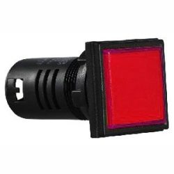 AD22-22F Сигнальна арматура червона 220V АC