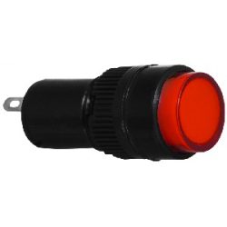 AD22Е-10DS Cигнальна арматура червона 220V AC