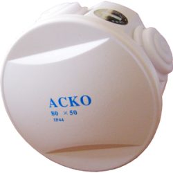 Коробка розподільча  80х50 АСКО IP44 кругла