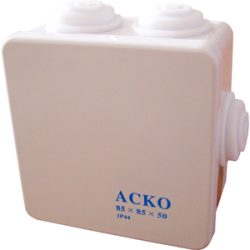 Коробка розподільча  85х85х50 АСКО IP44