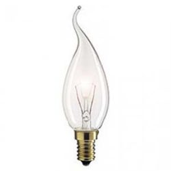 Лампа Philips BXS-35 свічка-вогник Е14 40Вт