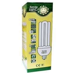 Економна лампа люмінісцентна SLE85 4U 4100K 85Вт E27 Smile light
